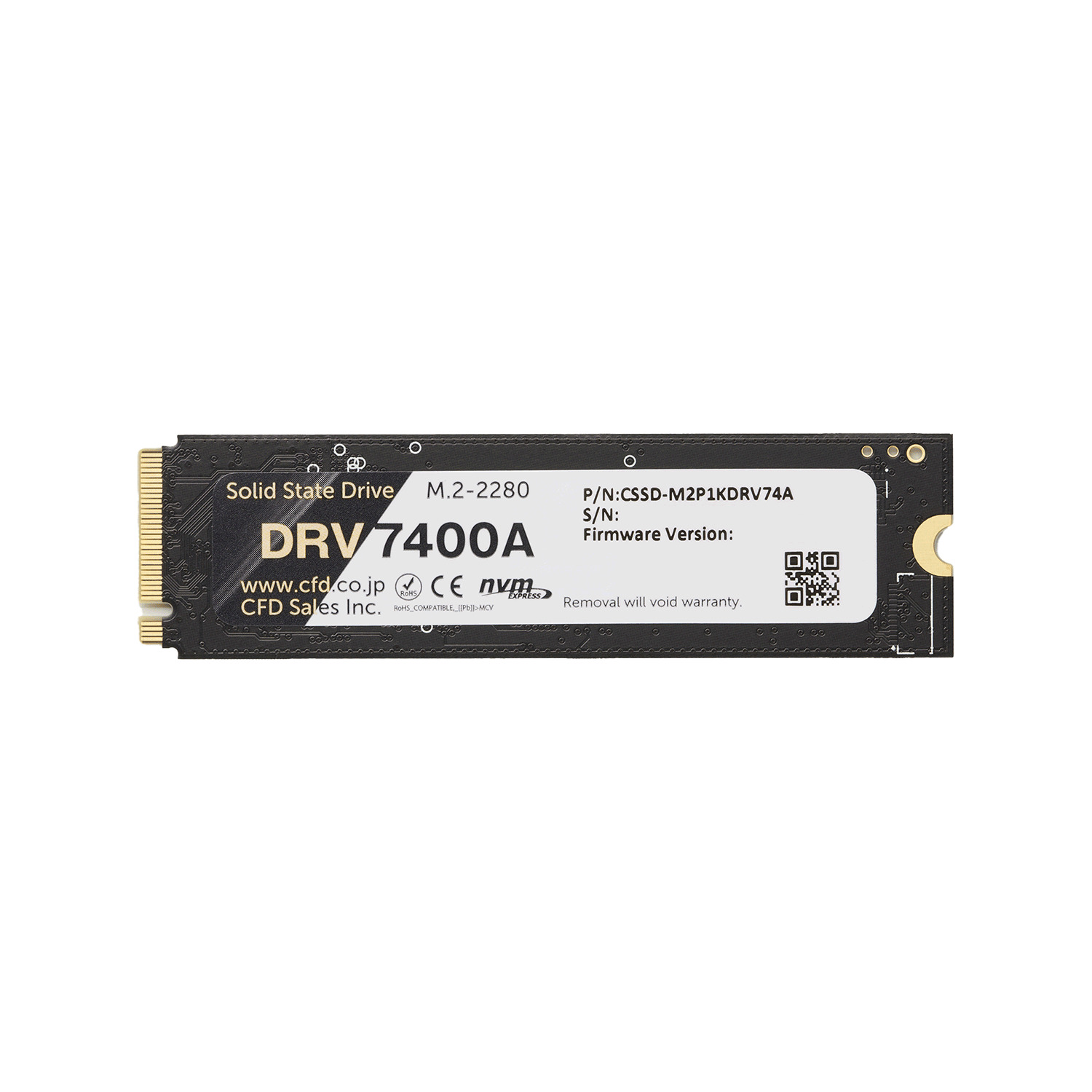 CFD販売 CSSD-M2P1KDRV74A [ PS5※やPCのアップグレード向け Read最大7400MB/s M.2-2280 NVMe PCIe Gen4x4接続 SSD (1TB) メーカー保証3年 ]