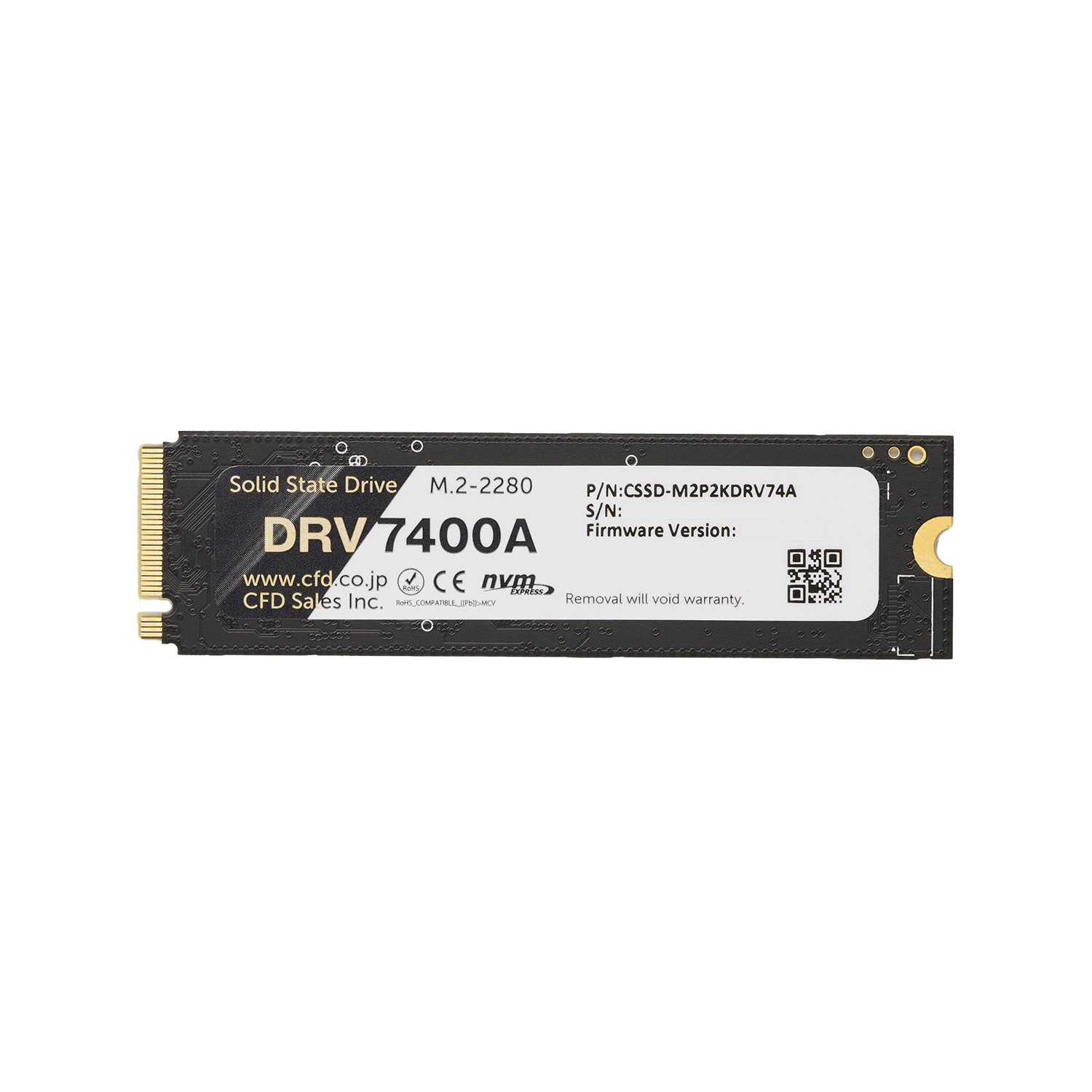 CFD販売 CSSD-M2P2KDRV74A [ PS5※やPCのアップグレード向け Read最大7400MB/s M.2-2280 NVMe PCIe Gen4x4接続 SSD (2TB) メーカー保証3年 ]