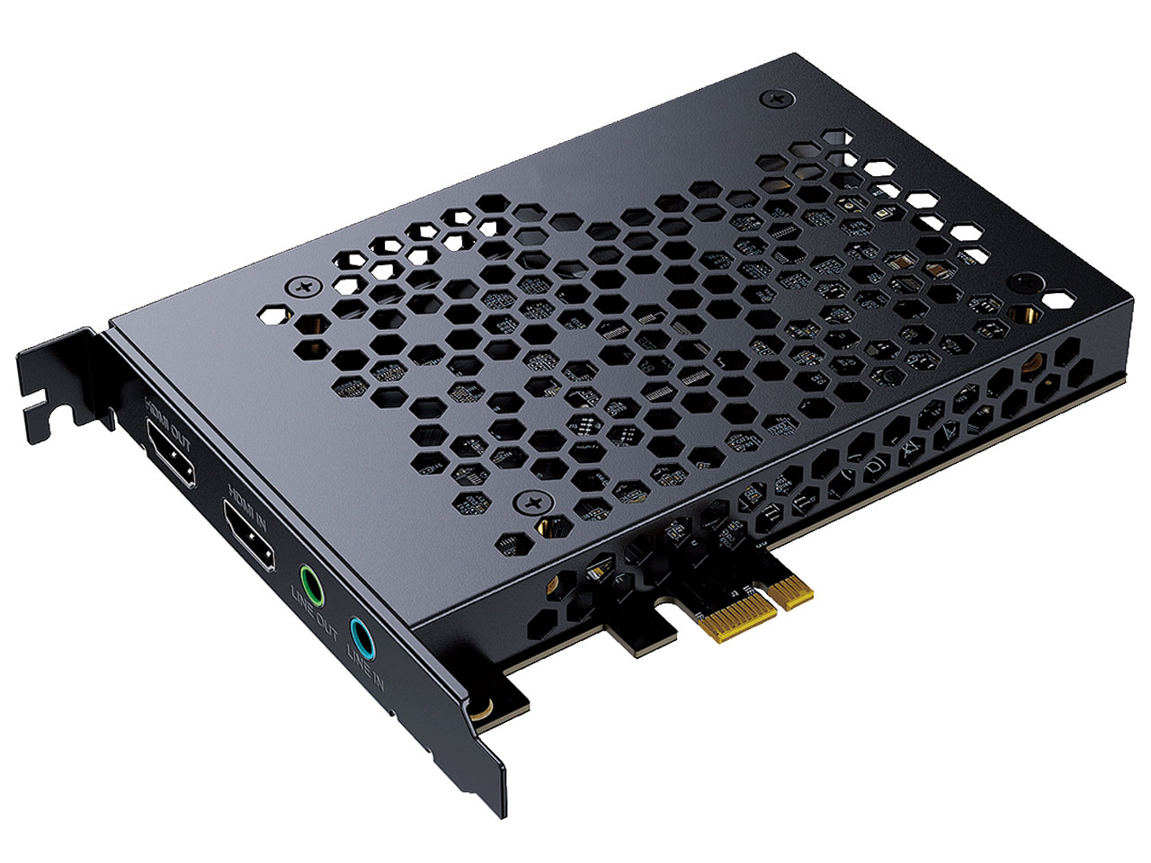 玄人志向 HDMI入力 最大4K60fps/1080p240fpsのパススルー 最大4K30fps/1080p120fpsの録画対応 キャプチャーボード [KURO-CPC-4K1C1PTwA]