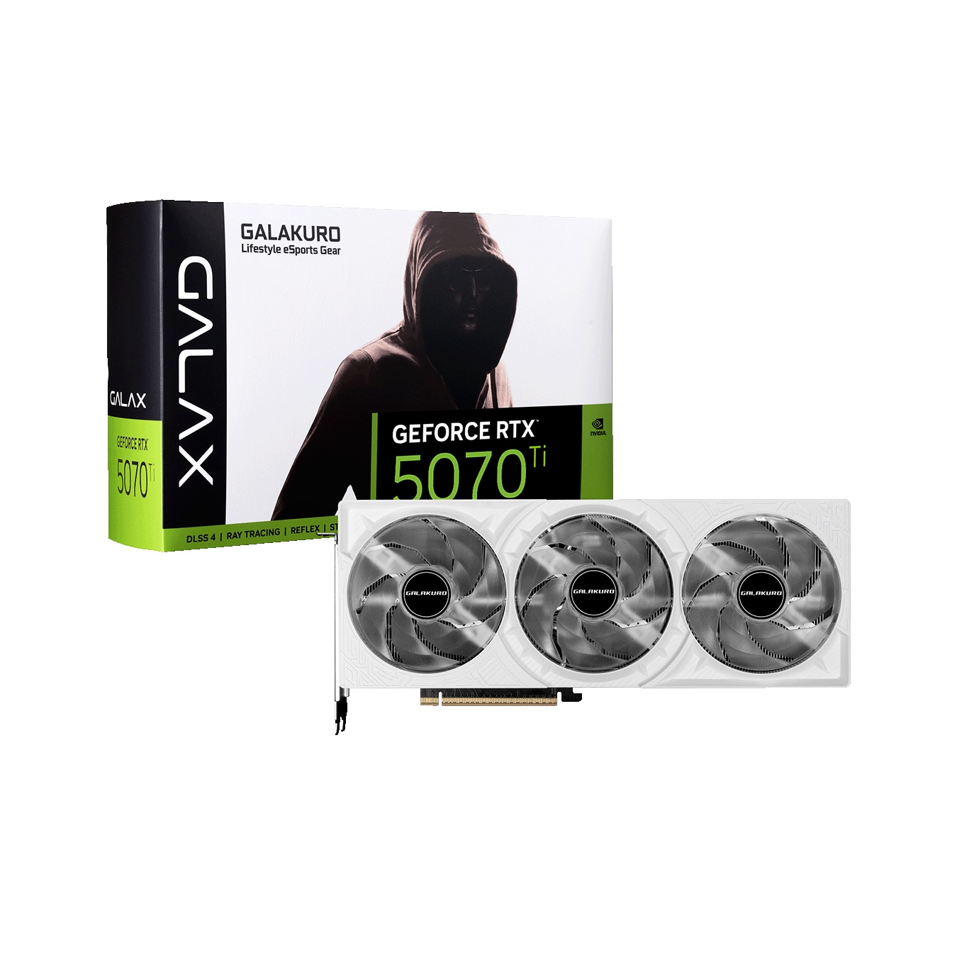玄人志向 GK-RTX5070Ti-E16GB/WHITE/TP