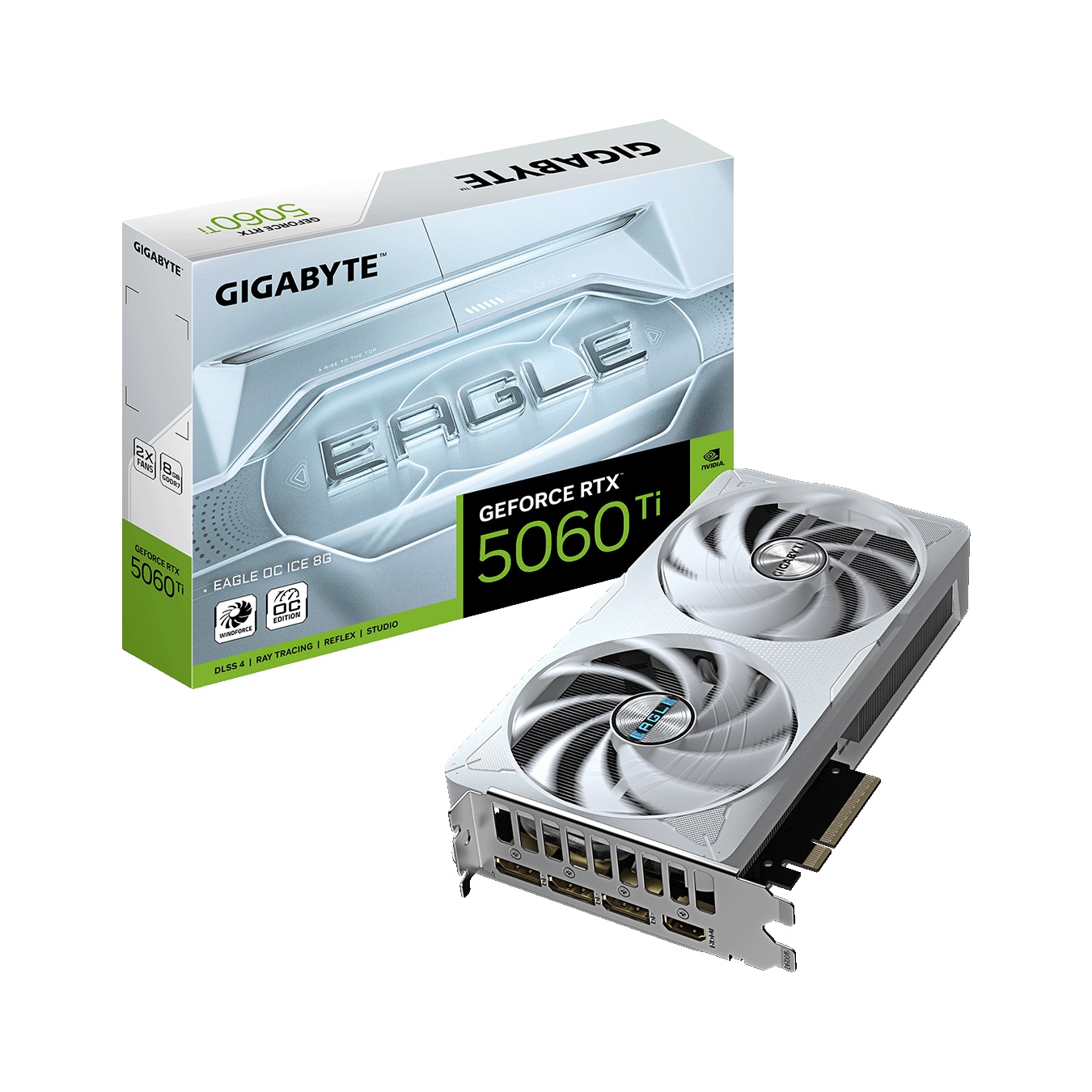 GIGABYTE GV-N506TEAGLEOC ICE-8GD【GeForce RTX5060Ti】