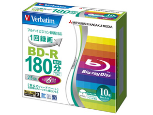 【訳あり品】【箱破損】【未開封・未使用】Verbatim VBR130RP10V1 [BD-R 6倍速 10枚組]（返品不可商品）