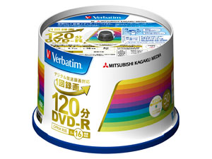 Verbatim 録画用DVD VHR12JP50V4 [DVD-R 16倍速 50枚]