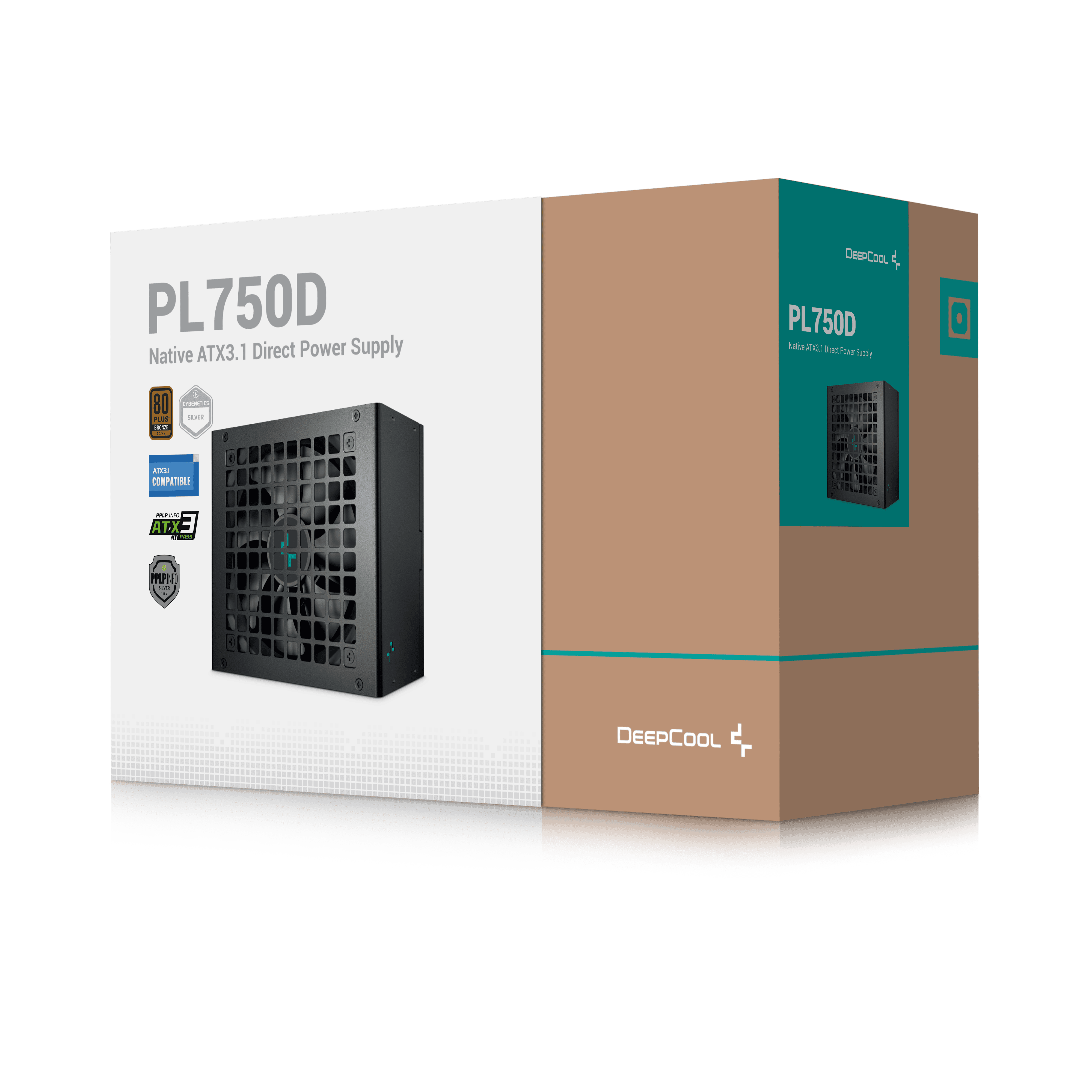 【サマーセール 7/10 11:00 - 7/21 11:00】DeepCool(ディープクール) 750W 80Plus Bronze認証 ATX電源ユニット R-PL750D-FC0B-JP-V2 PL750D