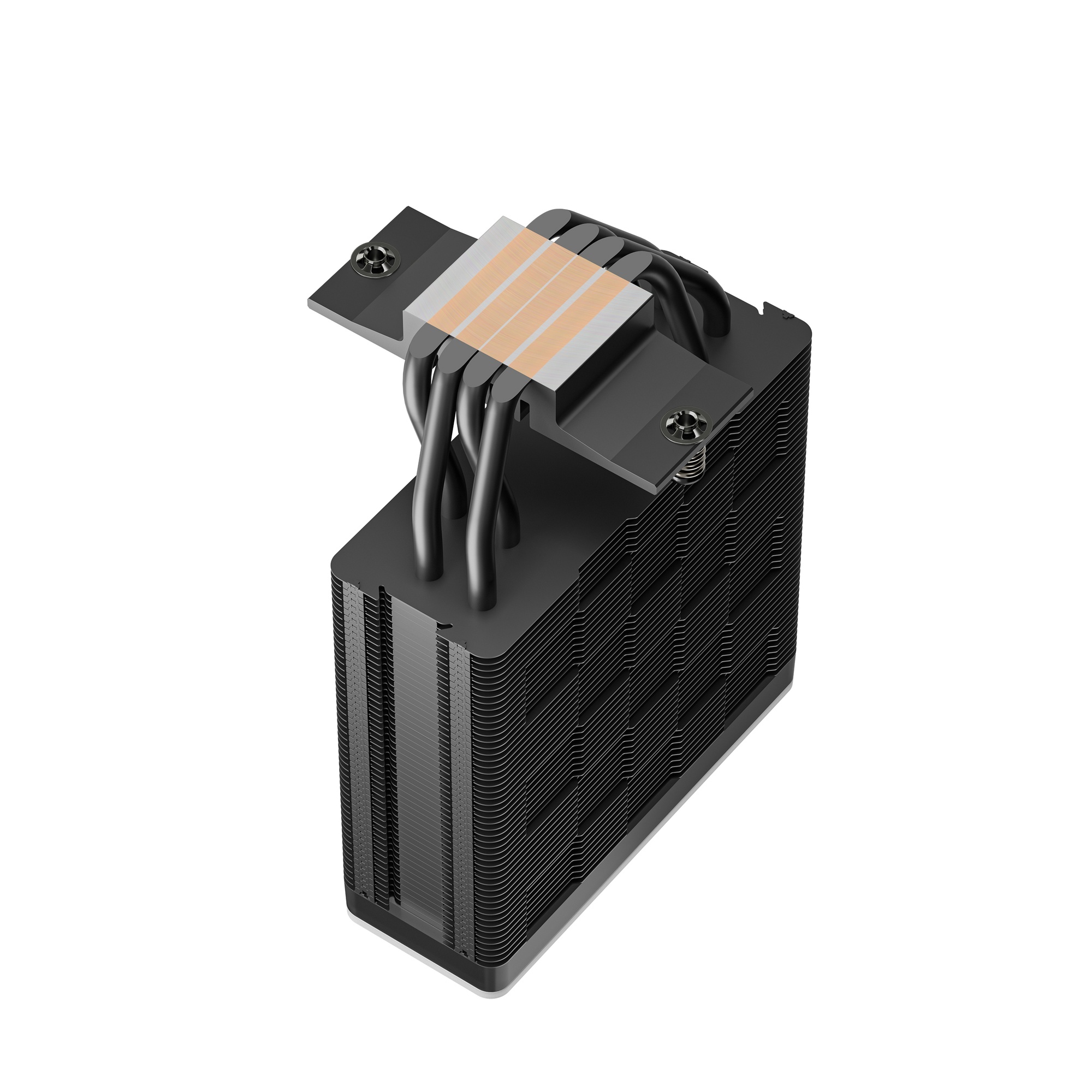 DeepCool(ディープクール) サイドフロー CPUクーラー AG400 BK ARGB V2
