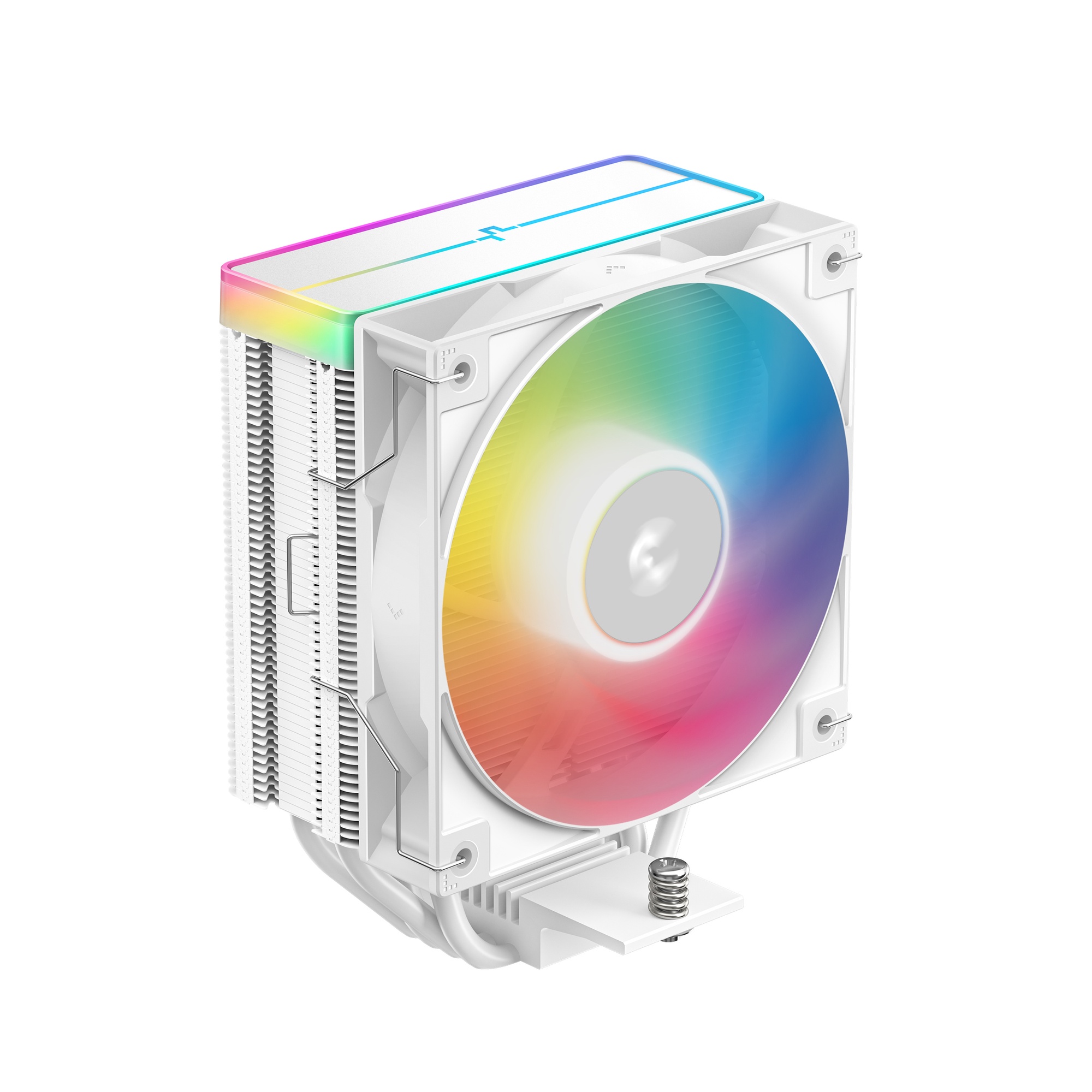 DeepCool(ディープクール) サイドフロー CPUクーラー AG400 WH ARGB V2