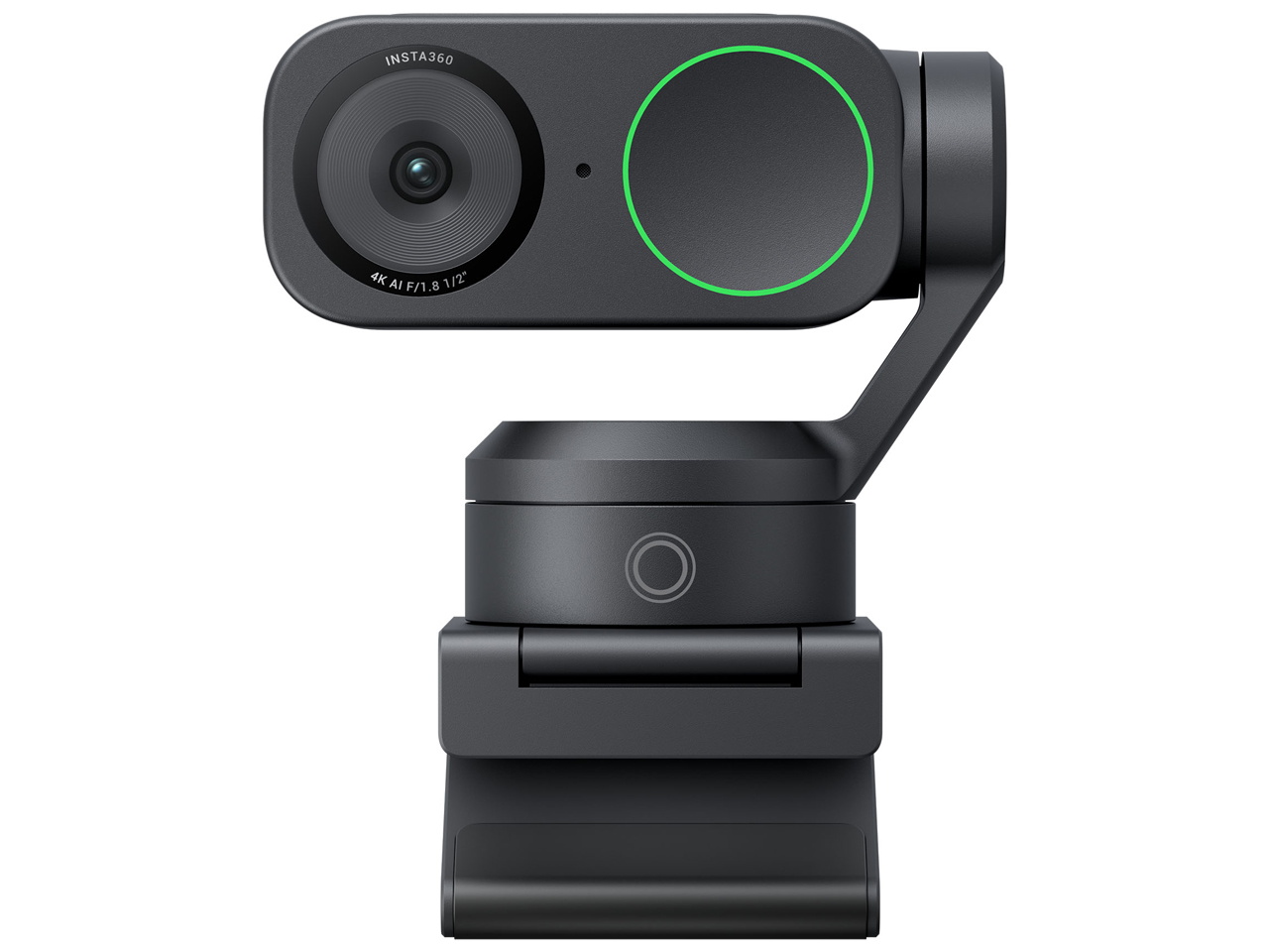 INSTA360 ジンバルレンズ搭載 AI 4Kウェブカメラ LINK2 ブラック[CINSABNB]