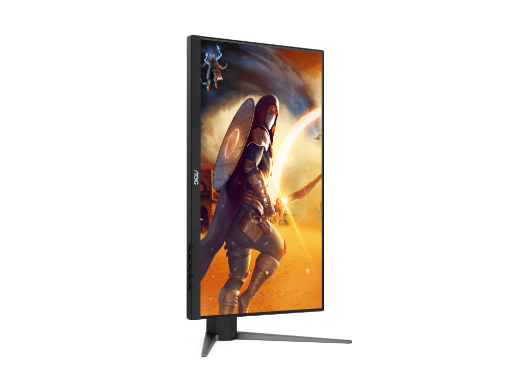 【中古】【動作確認済】AOC ゲーミングモニター 24G4/11 23.8インチ 1920×1080 昇降(高さ調整)/チルト/スイーベル/ピボット(縦回転)(30日間保証)