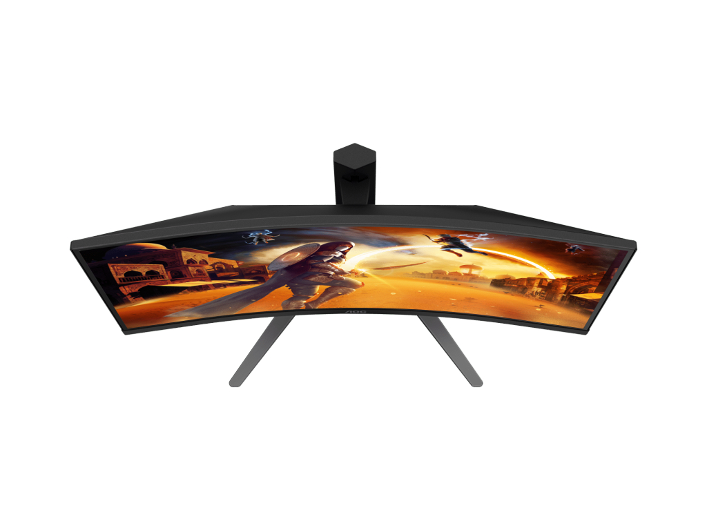 AOC 湾曲ゲーミングモニター 27インチ 、最大280Hz 0.3ms 高さ調整/チルト/スイーベル/ピボット(縦回転) 3年保証　C27G4Z/11