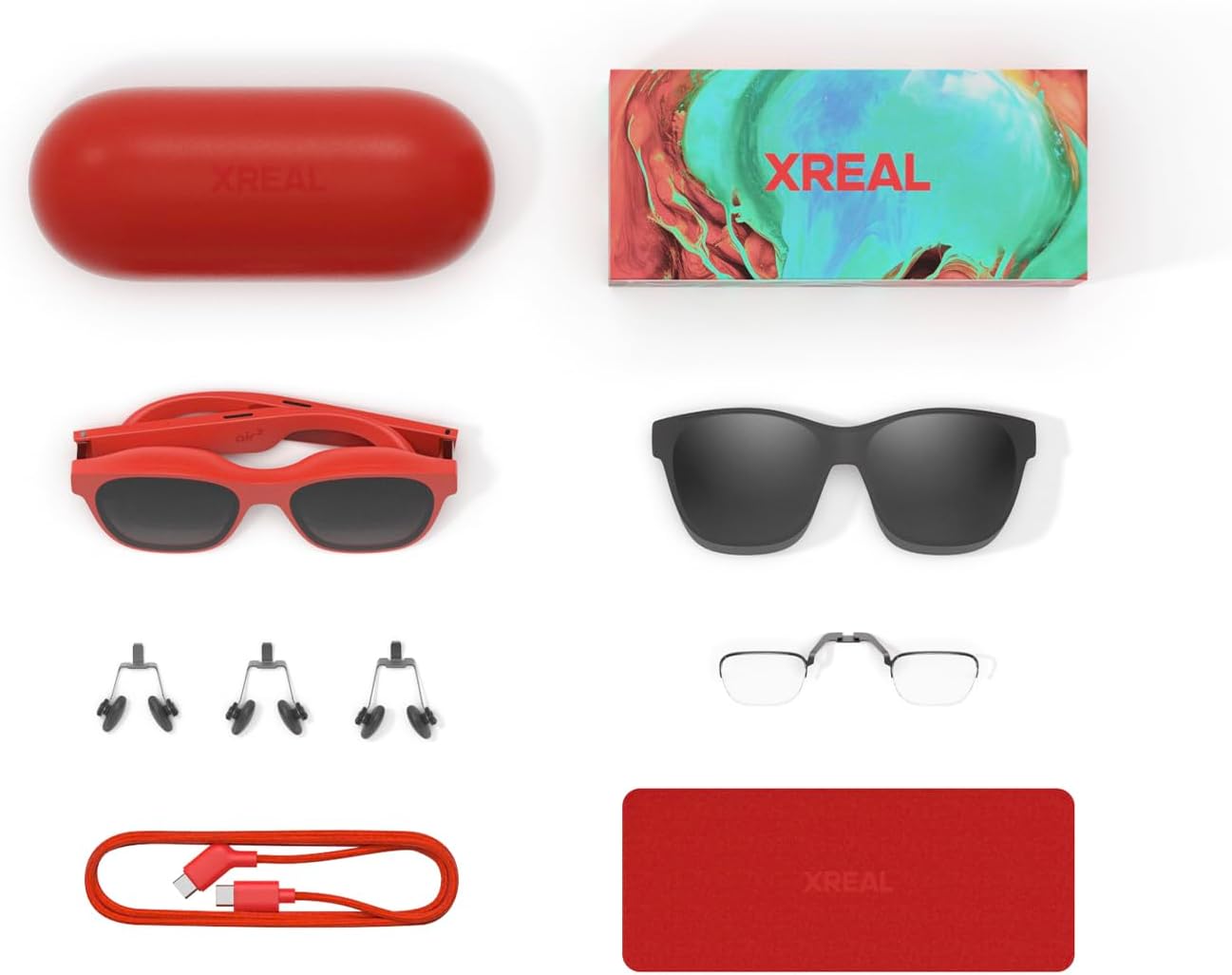 XREAL Air2 Red[X1004R]