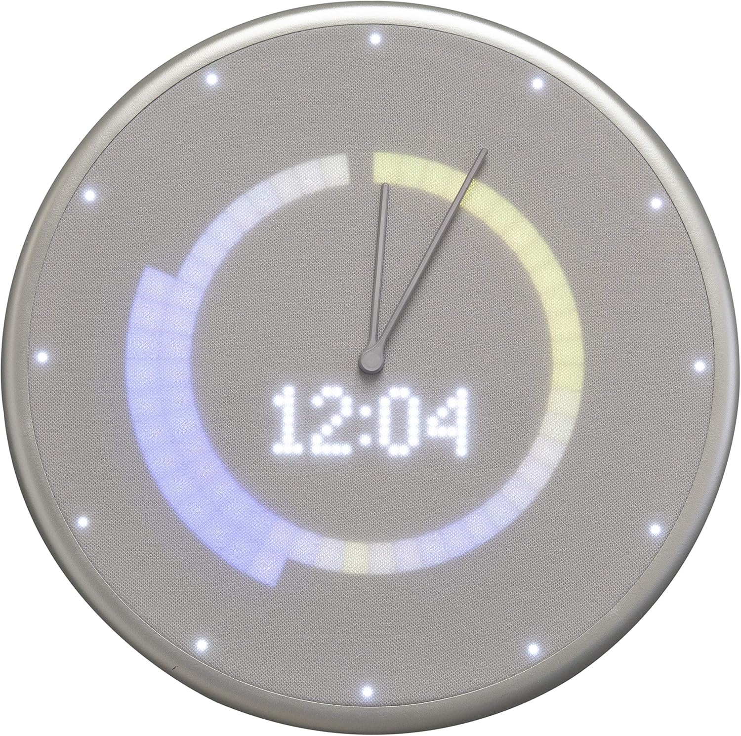 【訳あり品】【箱破損】【未開封・未使用】Glance Clock Silver GC-US-SLV-01