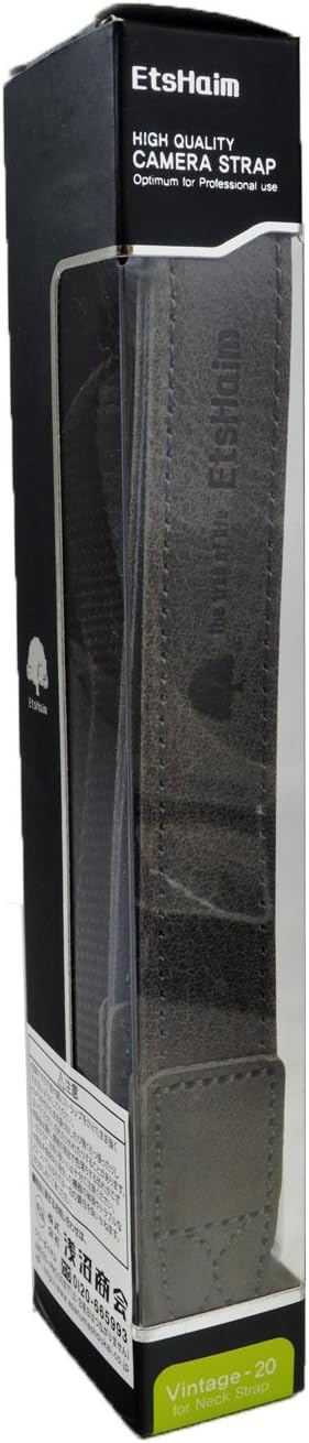 【訳あり品】【箱破損】【未使用】Etshaim ネックストラップ ヴィンテージ20 M7534 DGY