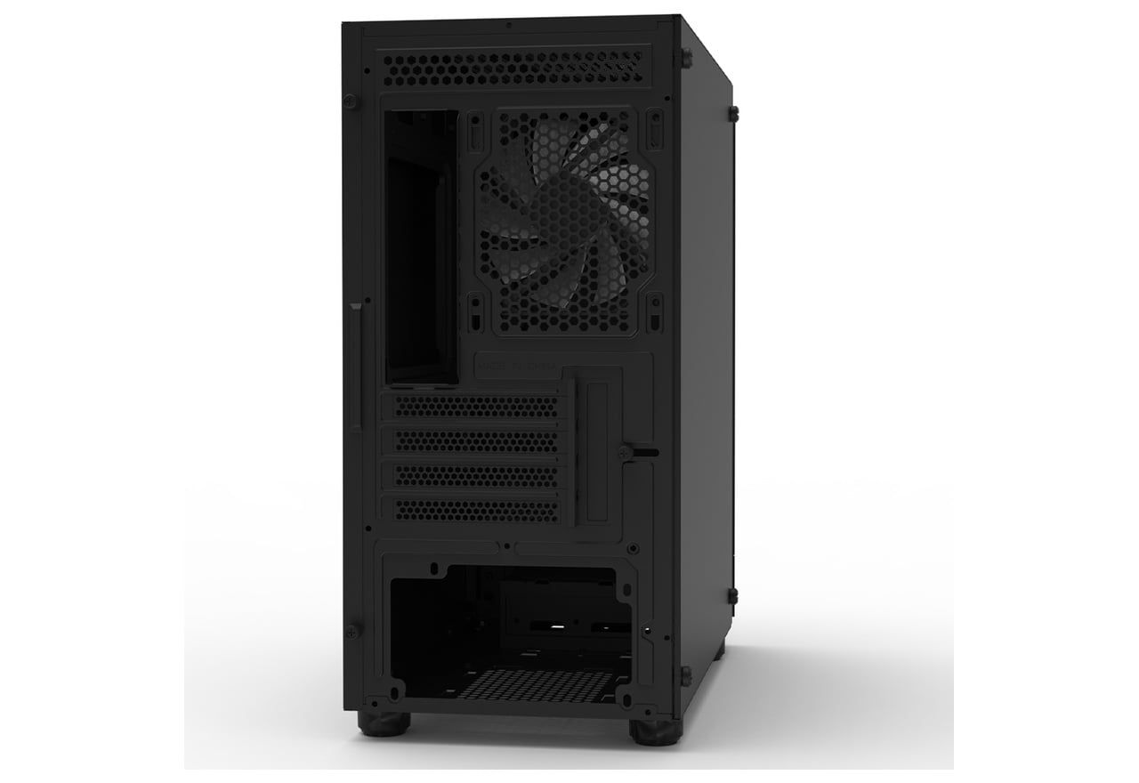 【アウトレット品】ZALMAN T4 PLUS Black ミニタワー PCケース ブラック
