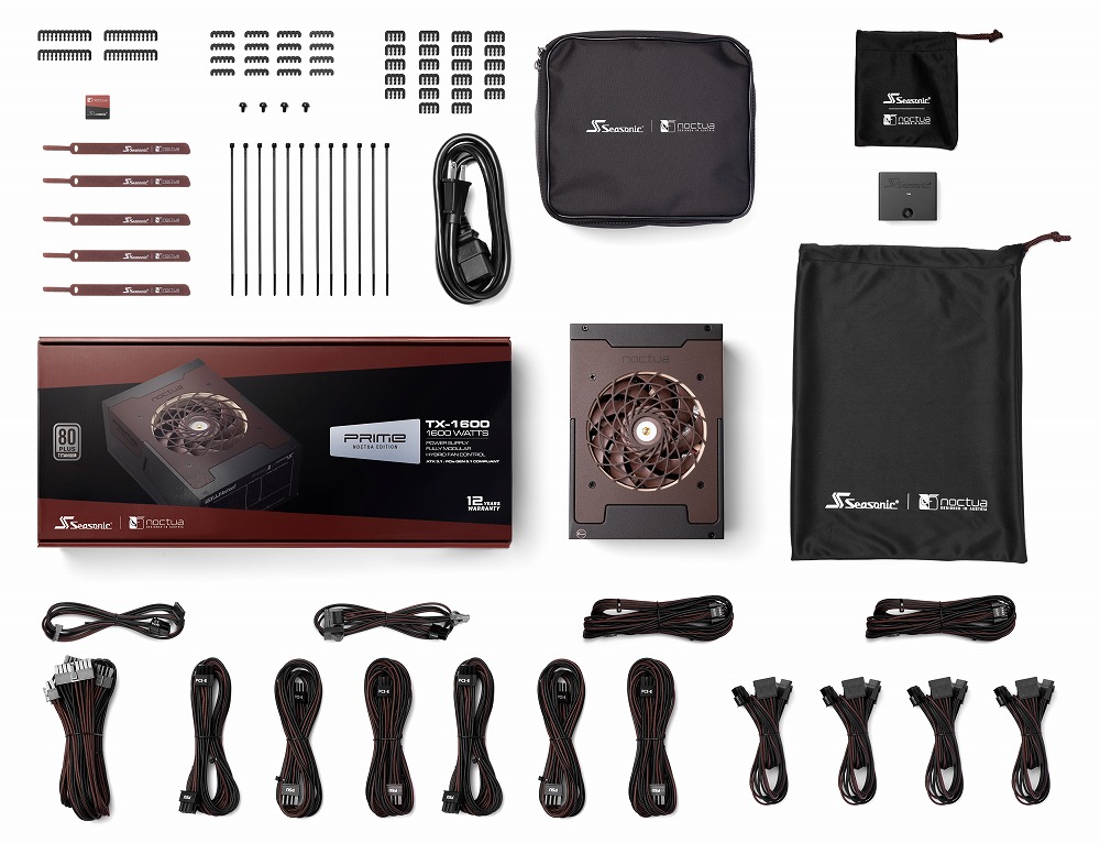 Seasonic PRIME TX-1600 Noctua Edition [SS-PRIME-TX1600-NC]