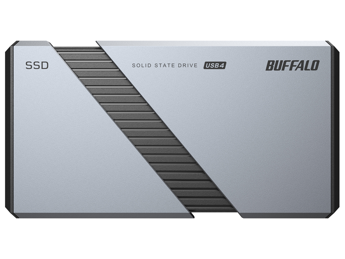 BUFFALO SSD-PE2.0U4-SA [シルバー]